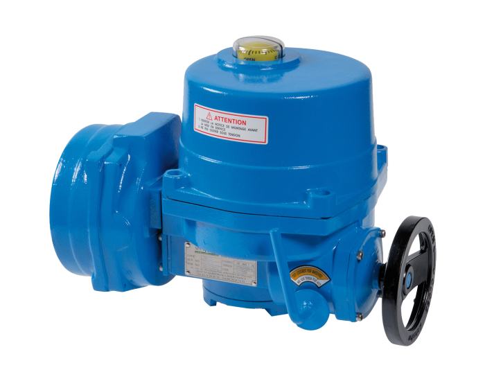 Quarter-turn electric actuator NA28-PCU 230V AC 20s 150Nm